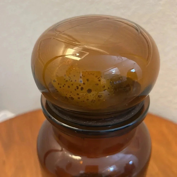 Amber Apothecary Bottle - Picture 2 of 4